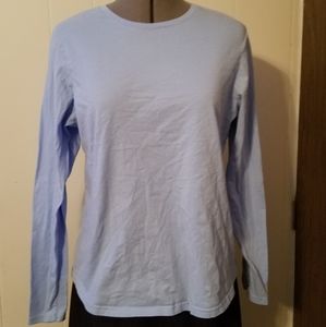 hanes perfect long sleeve tee